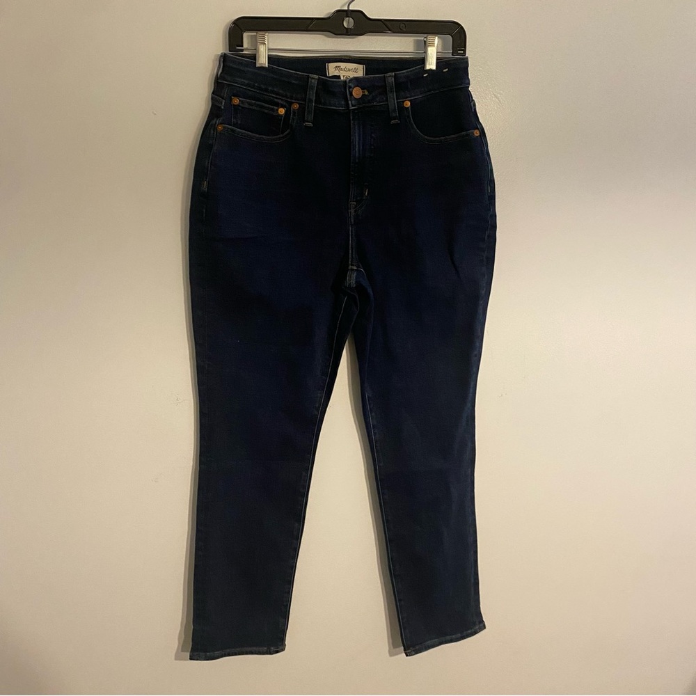 NWOT Madewell Women's Deep Blue Indigo Skinny Jeans